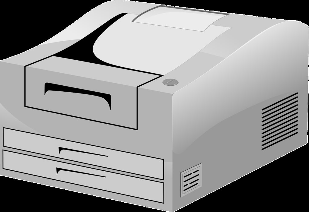 laser printer, print, document